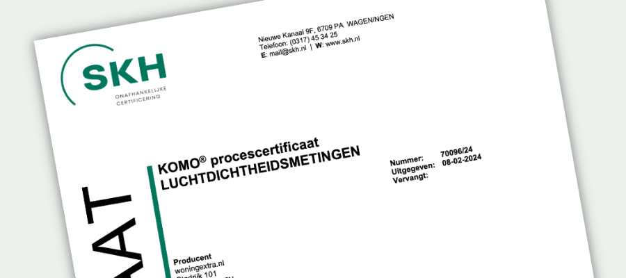 Certificaat KOMO BRL 5027