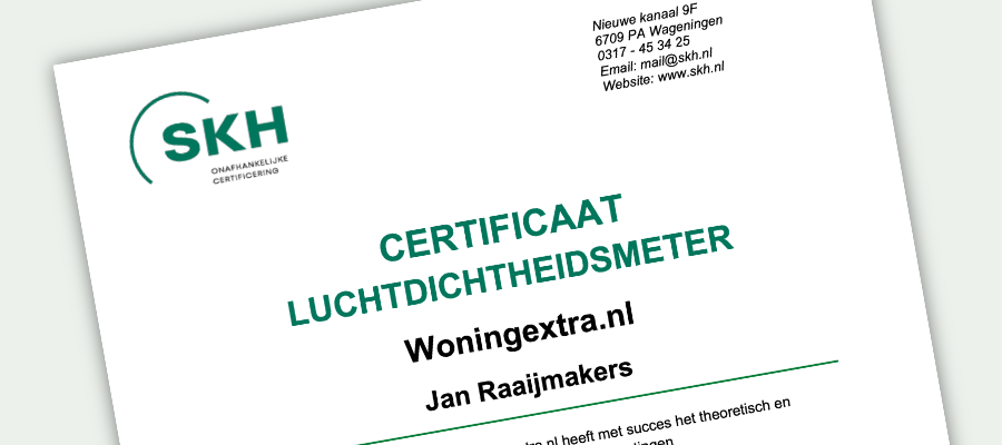 Certificaat SKH BGS 13-01